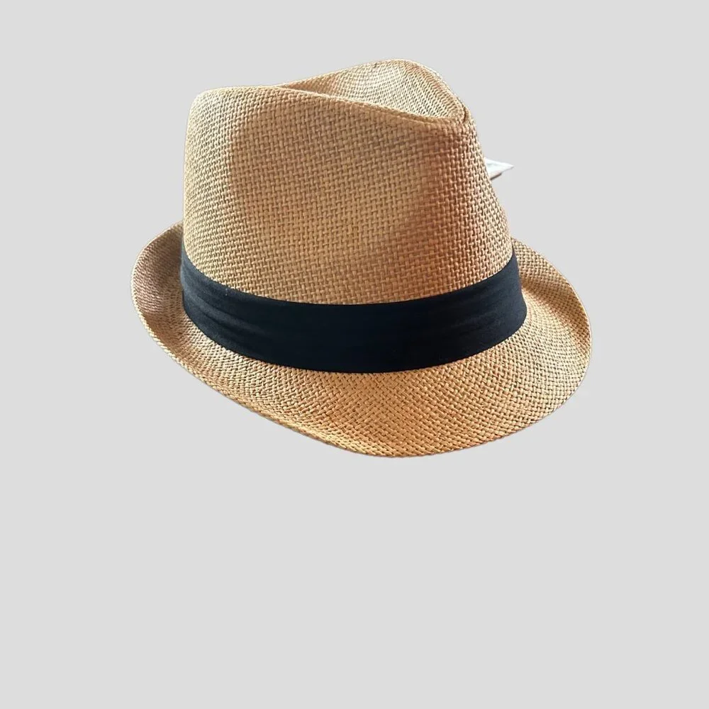 NWOT Fedora 100% Grass Hat for Men or Women (L), SKU 126 - Picture 4 of 7